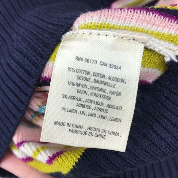 Anthropologie MOTH color striped sweater - Picture 7 of 7